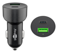 Dubbel USB-billadare USB-C™ PD (Power Delivery) (48 W)