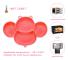 Silikon baby servis, sugkopp tallrik BPA-fri baby sug