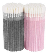 200st läppapplikatorer Disponibel - Glitter Crystal Lip Wands, Lip Brush, Lip