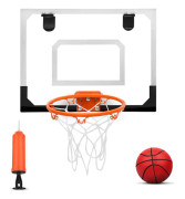 Franklin Sports Over The Door Mini Basket Hoop - Slam Dunk