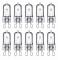 G9 Halogenlampor 40W,230V, 10-pack 40W