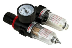 Tryckreducer med tryckmätare underhåll enhet1/4 Komprimerad luft vattenavskiljare Kompressor tryckregulator, pneumatiskt filter