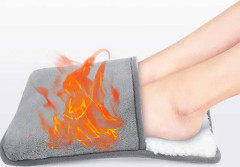 USB-uppvärmda skor med temperaturreglering, elektriska skor