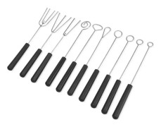 10 st set, DIY-baktillbehör, set i rostfritt stål för handgjorda