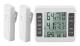 Trådlös digital hörbar larm kylskåpstermometer med 2PCS sensor min/max display