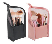 2st Kosmetisk Stativ Kvinnor Kvinnor Rensa Stängning Makeup Girl Brush Organizer Toalettartiklar