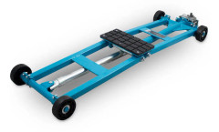 BITUXX saxlyft 2,5T platt plattform 11-48cm med handvev
