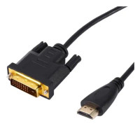 HURRISE DVI-adapterkabel - HD-kvalitet - Av.