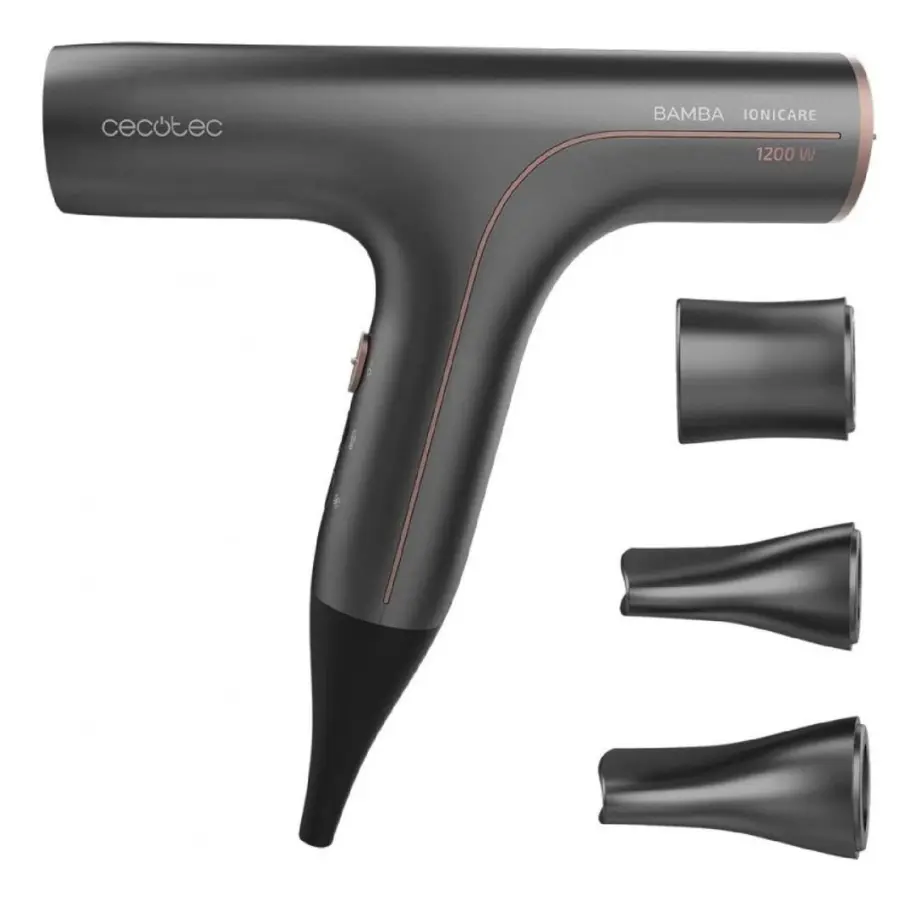 Hårtork Cecotec IoniCare 6000 Rockstar Soft 1200 W Svart