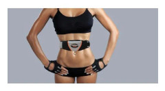 Slimming belt - Vibro Shape - Black - Vibration - Electro-stimulation - 5 intensity levels