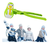 Holds Snow Molds för barn Pingvin - Snow Mold Tool, förtjockad pingvinformad pingvinform Snow Ball Clips, Snow Ball Maker Tool