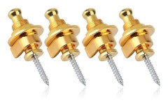 4 st Guitar Strap Locks. Säkerhetslås med snabbkoppling för remmar