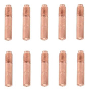 Kopparkontaktspetsar, lödkontaktspetsar Lödtillbehör 0,9 mm ledande munstycken 0,9 mm kontaktspets