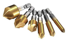 Försänkningsborr, försänkningsborr set 6 st 1/4'' sexkant