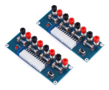 2-pack XH-M229 24-stifts bänkströmsförsörjning ATX-datorström