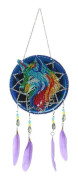 Diamond painting Dröm Light Catching Wind Chimes Crystal Craft Hängande hängsmycke