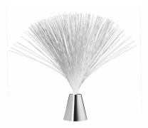 Fiberoptisk lampa - Färgväxlande fiberoptisk LED-lampa med roterande skrivbordslampa