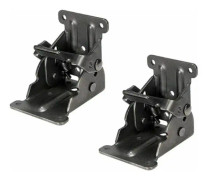 Del av självlåsande gångjärn, hopfällbara möbelklaffbensgångjärn, vikbara stödbensbeslag och stag, för bords-, säng- och mekanismmöbler