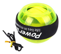 LED handledshandtränare Relax Gyroskopboll Högkvalitativt fitness (grön)