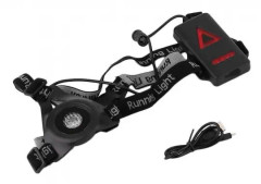 Utomhus löpljus Led Night Runner ficklampa USB