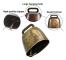 10PCS Ranch, Cowbell koppar, antik brons dörrklocka koppar