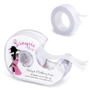 IC Roll Fashion Tape - Dubbelhäftande tejp - Transparent klädtejp för bh-band, klänningar och accessoarer för damkläder