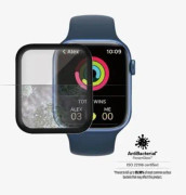 PanzerGlass Apple Watch 45mm Skärmskydd Antibacterial Svart
