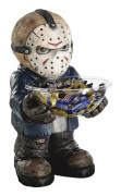 Halloween godiskål, dekoration av trädgårdstomtar, rolig godiskål för godis eller godis，B