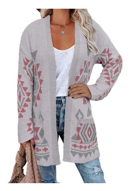 Dam tröja cardigan kappa XL