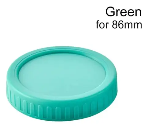 1 st Söta Universal Mason Burklock med halmhål 70 mm Dricksdiameter Matförvaring Bred mun Läcksäker köksmaterial