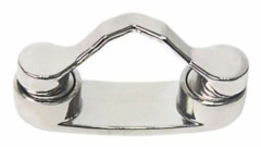 Magnetisk glasögonhållare, magnetisk brickhållare, glasögonhållare till alla kläder 1 st (silver)