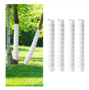 4-pack trädstamsskydd i 2 storlekar, plastspiral för att skydda plantor