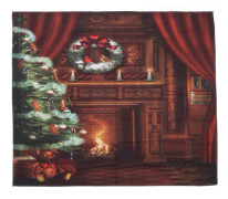Jultapet Fashionabla utsökta juldekorationer