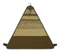 Utomhus picknick porslin förvaringspåse i canvas bärbar grill picknick förvaringspåse för köksredskap förvaringspåse, 55*59cm