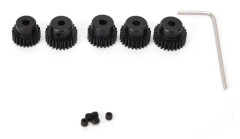 48P Drevkuggsats 22T 23T 24T 25T 26T RC Bil Reservdelar Uppgradering Tillbehör Svart