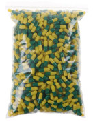1000 Styck Tom Hård Ledig Gelatinkapsel Storlek 0# Gel Medicin Green Yellow