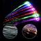 Färgglad glödande fläta, LED-håraccessoarer, hårspännen, 18 stycken, blinkande ljus, jul, 18 stycken