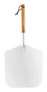 Sinknap Pizza Spade Extra Stor Avtagbar Aluminium Fondant Dessert Pizza Paddel För Fest
