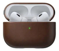 Fodral - Nomad - Modernt läder - Horween Läder - Brun - Kompatibla AirPods Pro 2