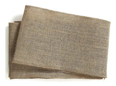 100 st 15x275 cm Hessian Spets Sash Cover Rosett Naturlig säckväv Rustik Vintage Shabby Chic Bröllopsfestfavorit (jute Pack 1) -ES