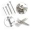 150 st 304 rostfritt stål Cotter Pin Clip Keys Ultra bekväm