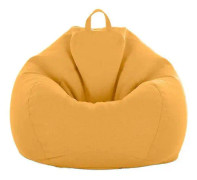 No Fylling Bean Bag Tvättbar Lazy Sofa Cloth Beanbag Cover