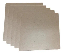 5st glimmerplattor Universal 120x130mm Ersättningsdel för mikrovågsugn för Midea