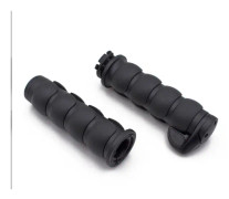 Handtagsöverdrag -2st 25mm halkfria aluminium motorcykelhandtag