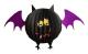 Halloween utomhuslykta dekoration spindel charm rekvisita 4 stycken