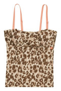 Regatta Dam/Tjej Aceana III Tankini Top med leopardmönster