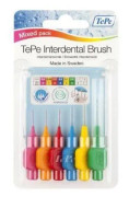 TePe Eco-Responsible Interdental Borstar Sortiment 6 enheter