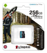 Micro-SD kort Kingston Canvas Go! Plus 256 GB