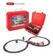 Christmas Tree Train Set Polar Toy Toddler Electric Whistle Train Tracks Village