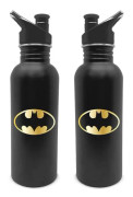 Batman - Logotyp - Aluminiumflaska flerfärgad